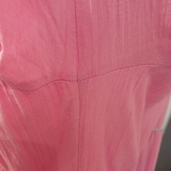 Simply Southern Pink Maxi Dress Women XXL 100% Cotton Full Skirt Pre-worn - Picture 10 of 12